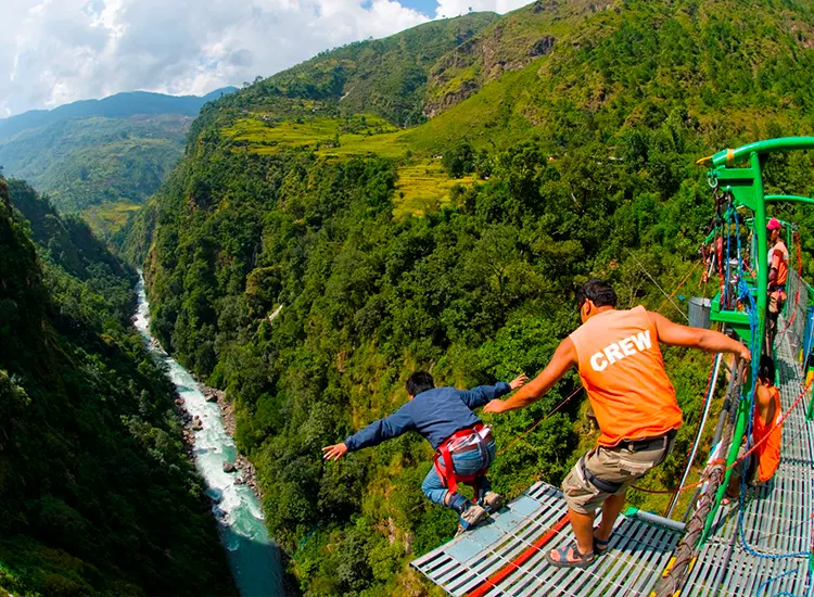 Bungee Jumping in Nepal