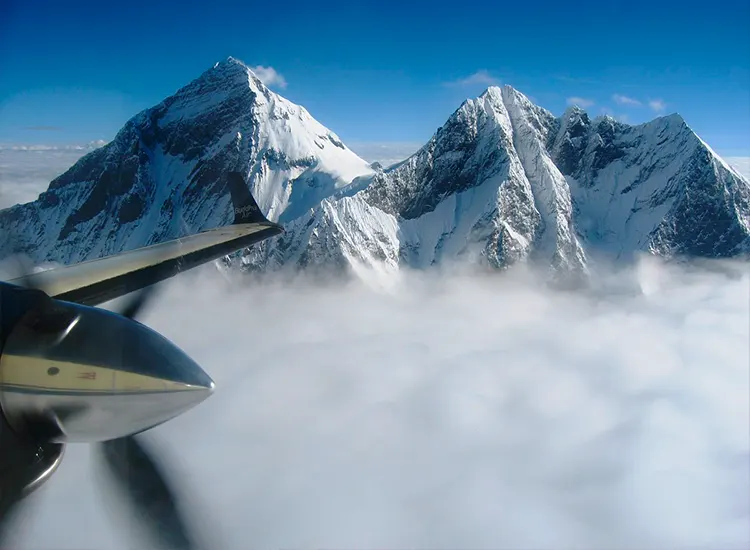 Mountain Flight in Nepal