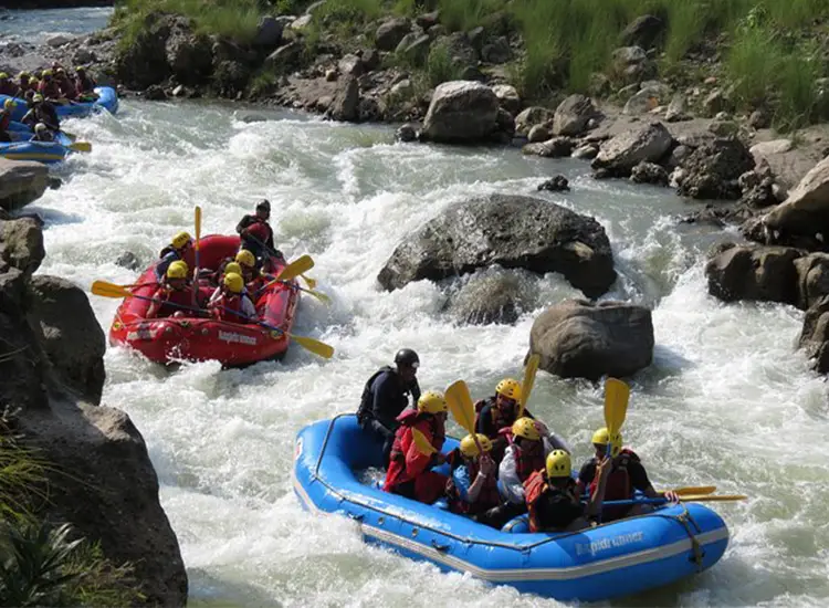 Rafting in Nepal