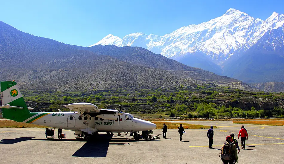 Jomsom Airport for Muktinath Tour